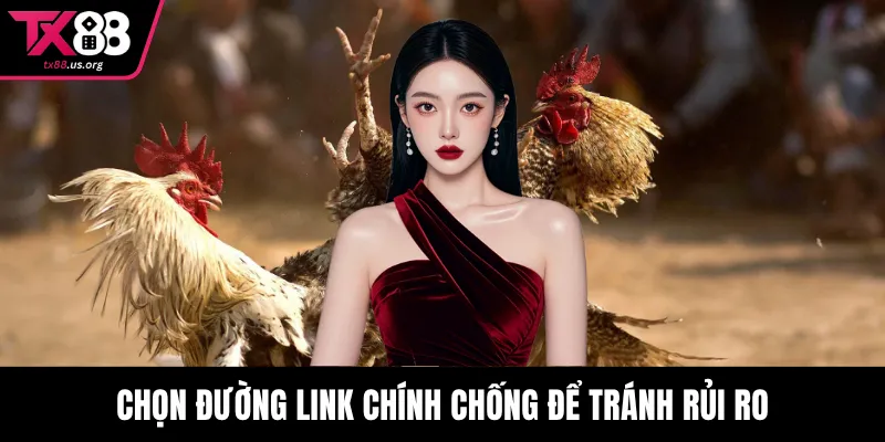 Chọn đường link chính chống để tránh rủi ro