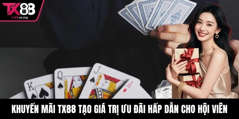Khuyến mãi TX88 tạo giá trị ưu đãi hấp dẫn cho hội viên